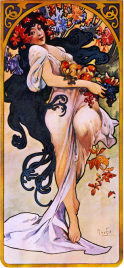 Autumn Equinox Mucha