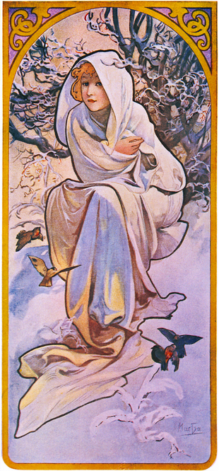 Mucha Winter Solstice